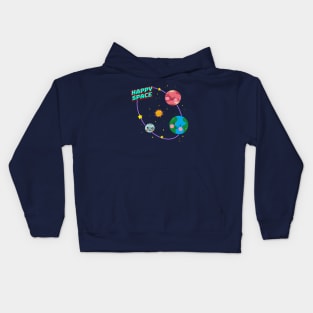 Happy Space | Cute Kids Kids Hoodie